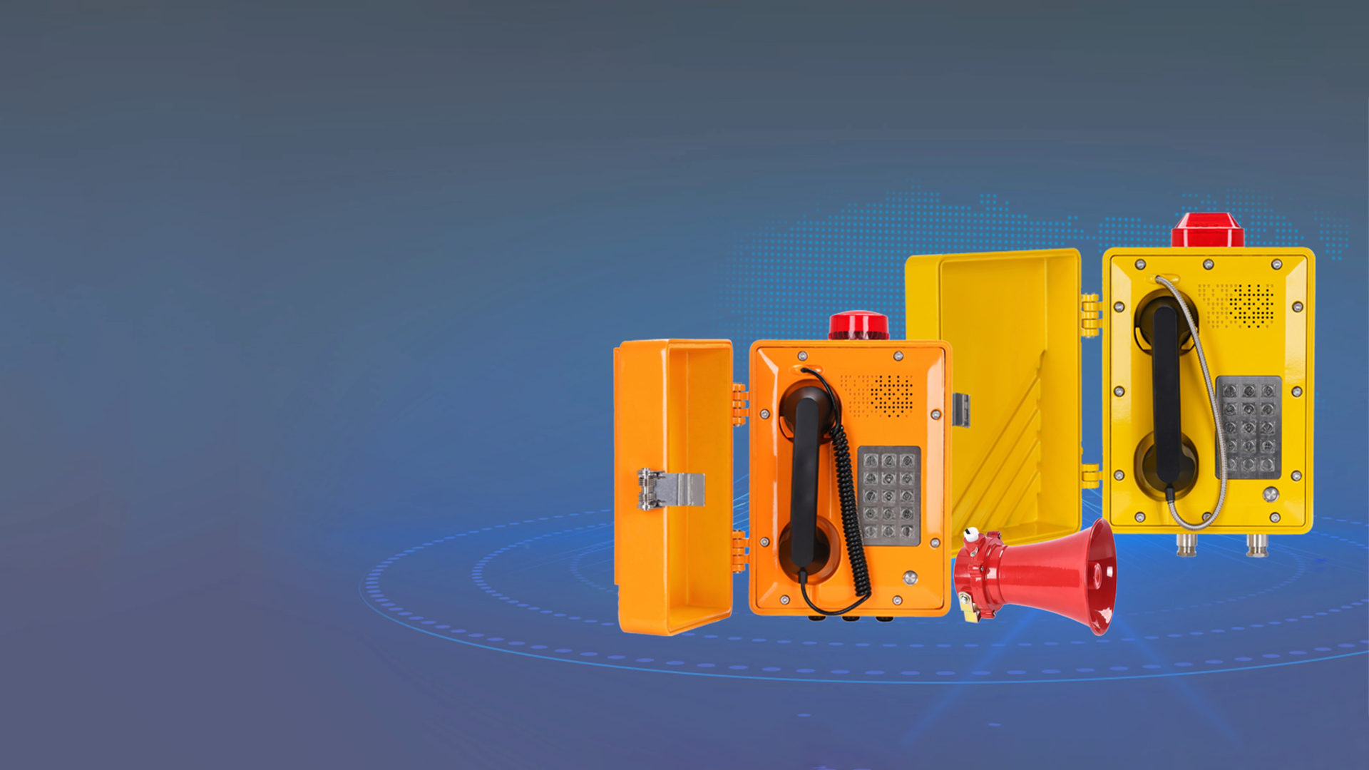 खतरनाक क्षेत्रों के लिए निर्मित।