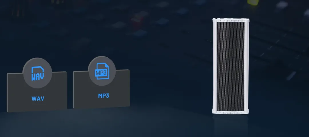 Waterproof Sound Column Audio Performance