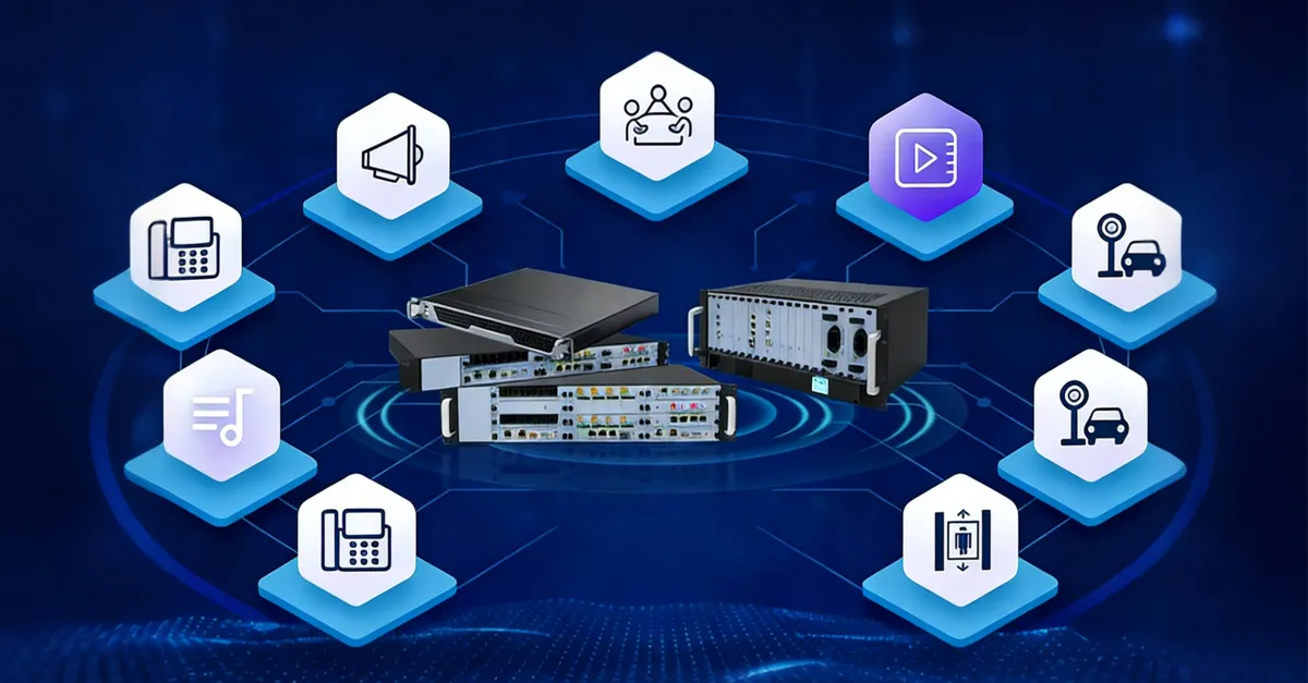 उन्नत सुविधाएँ और एकीकृत संचार