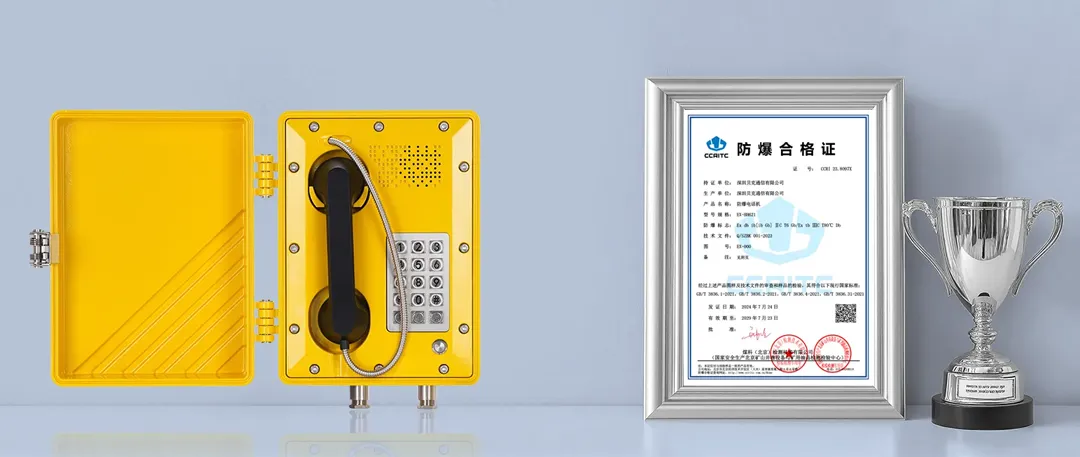EX-BH621 विस्फोट-रोधी प्रमाणपत्र