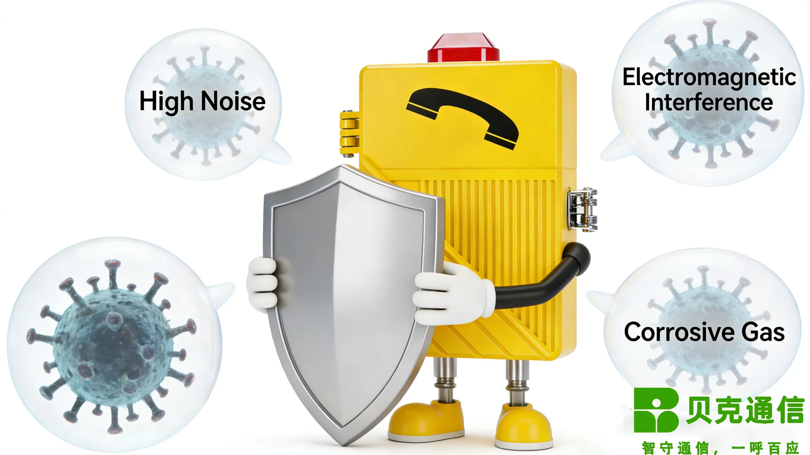 विस्फोट प्रूफ सार्वजनिक पता स्टेशन: बेक टेलकॉम द्वारा उद्यमों के लिए सुरक्षा संच