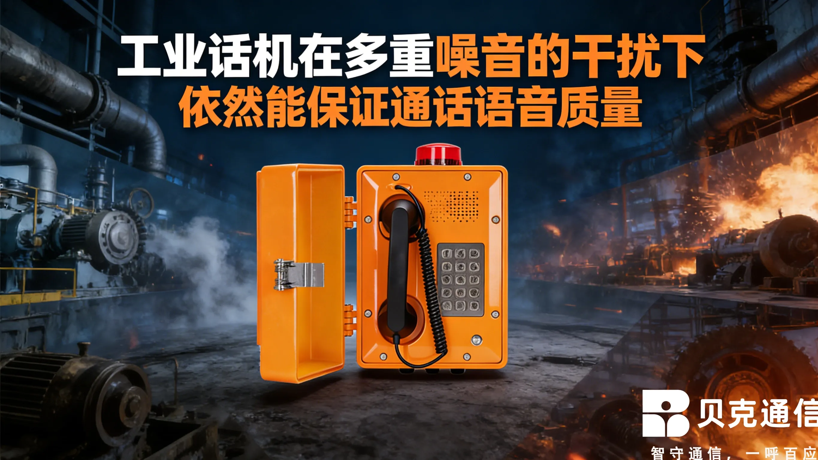 धमाका प्रूफ टेलीफोन औद्योगिक आवाज स्पष्टता और अनुभव को बढ़ाते हैं