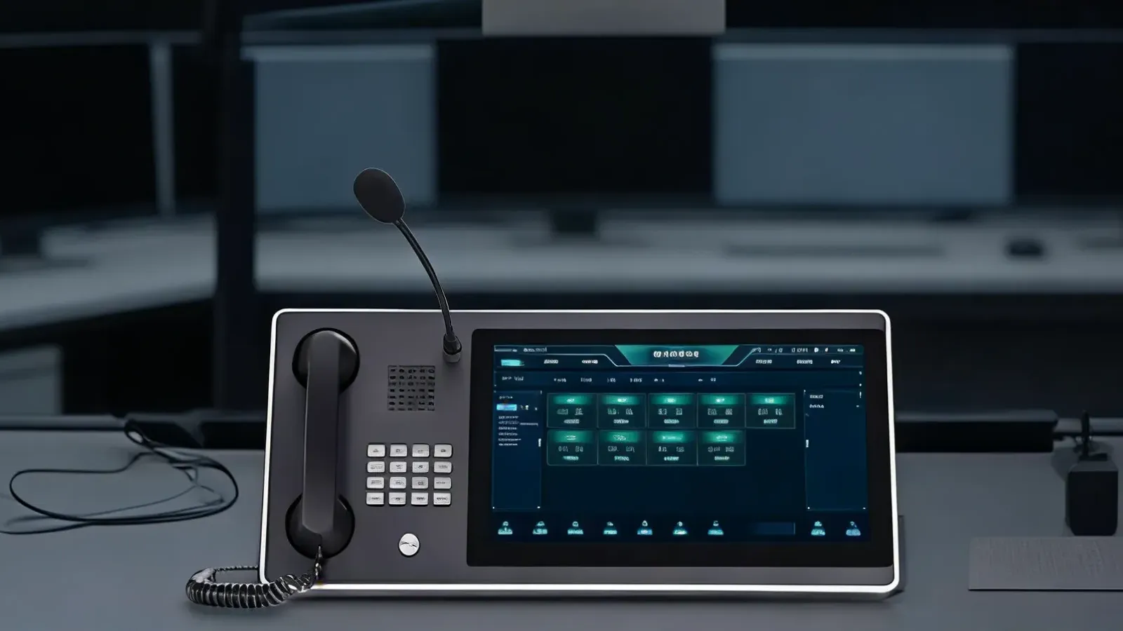 डिस्पैच कंसोल पर कन्वर्ज्ड कम्यूनिकेशन सिस्टम डिस्प्ले डिस्पैच कंसोल पर कन्वर्ज्ड कम्यूनिकेशन सिस्टम डिस्प्ले