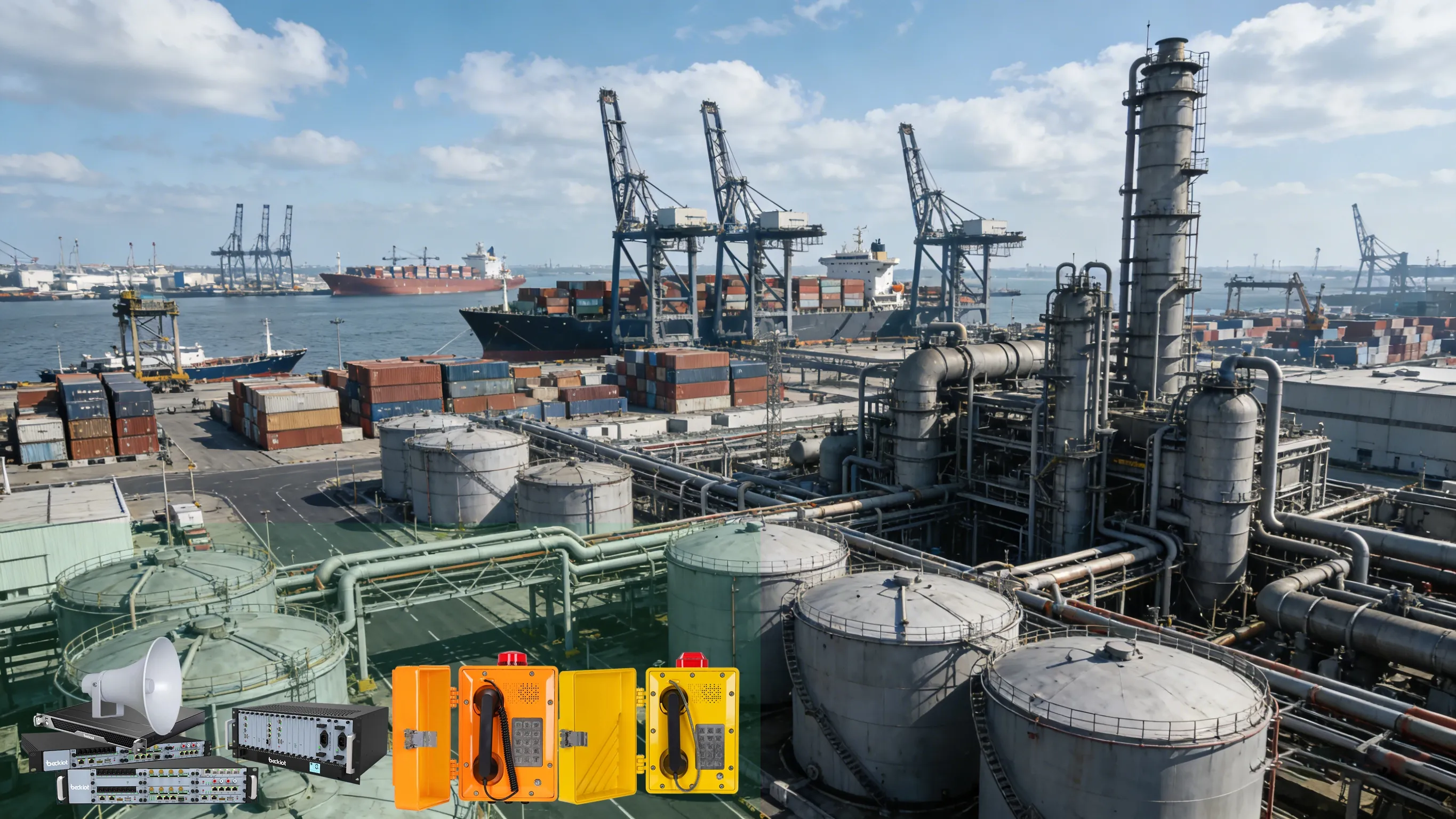 विस्फोट-रोधी एक्सपांडेड वॉयस कॉल स्टेशन के ध्वनि क्षेत्र डिज़ाइन और आवाज़ की स्प